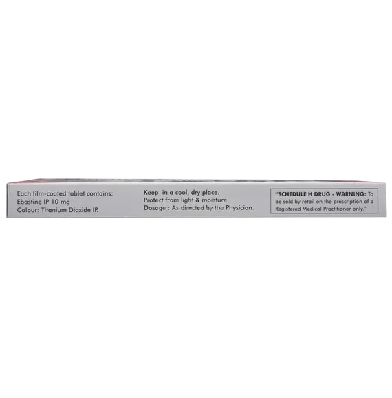 ebast 10mg tablet 10's